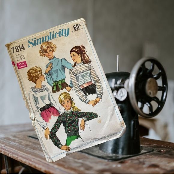 Vintage 1968 Simplicity 7814 sewing pattern - Picture 1 of 4